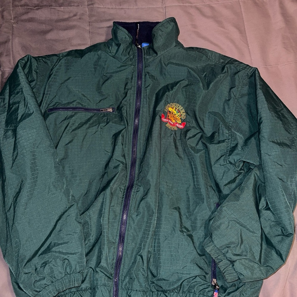 VINTAGE Dunbrooke Sports Moosehead Lager Jacket - No tears, stains, flaws